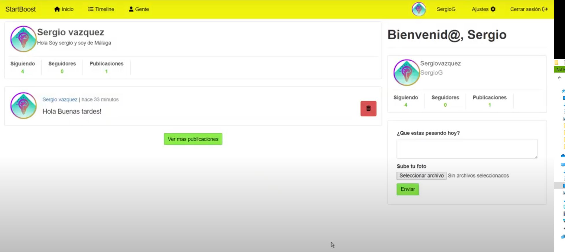 imagen de un poryecto